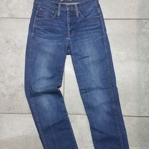 Madewell slim straight jeans